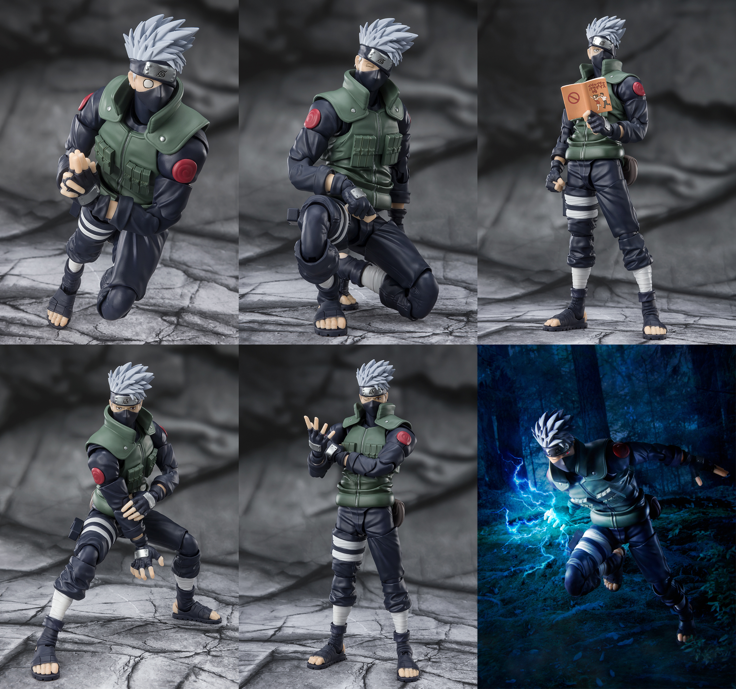 Naruto: Shippuden S.H.Figuarts Kakashi Hatake (Famed Sharingan Hero)