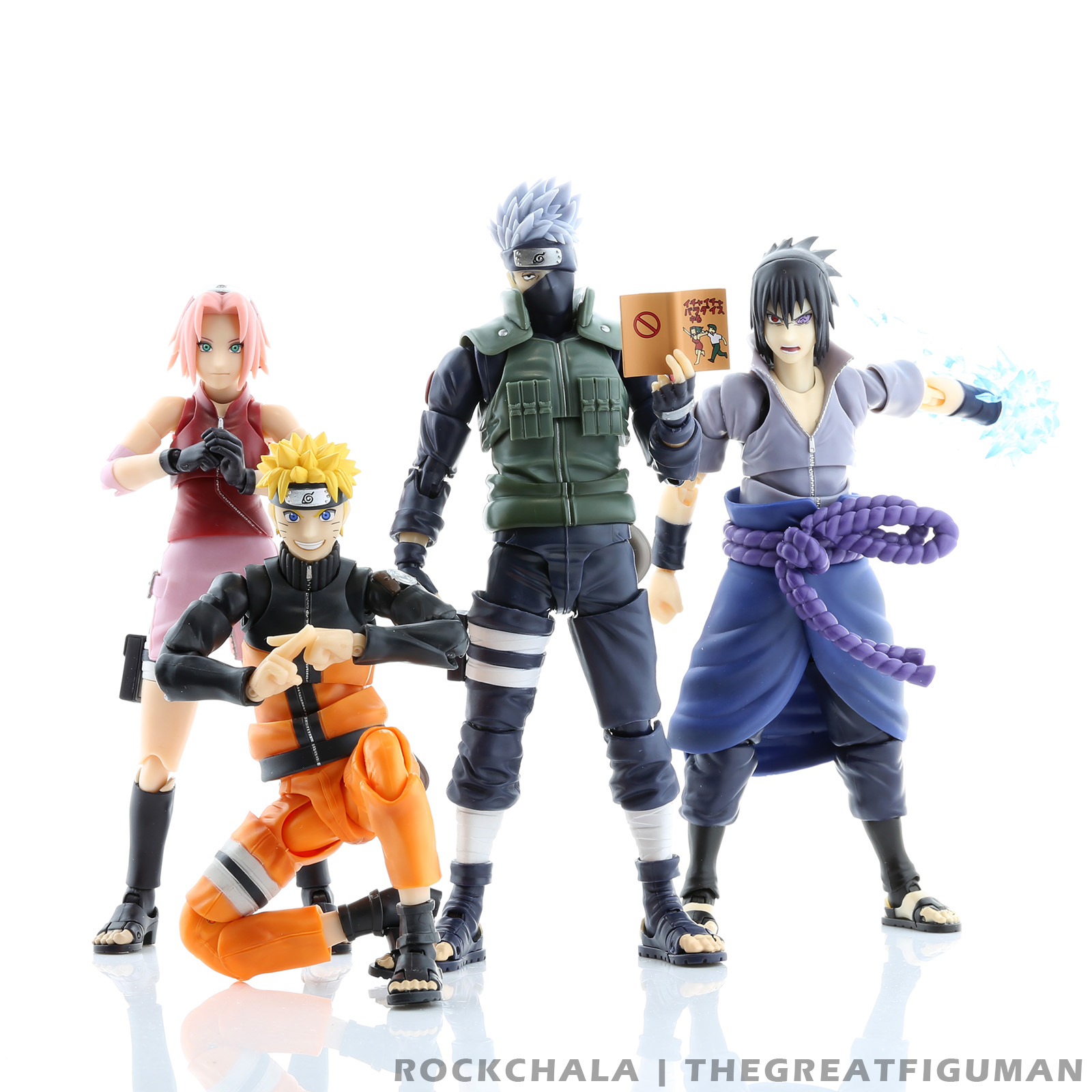 Naruto Shippuden - Figurine Hatake Kakashi The Famed Sharingan Hero S.H.Figuarts