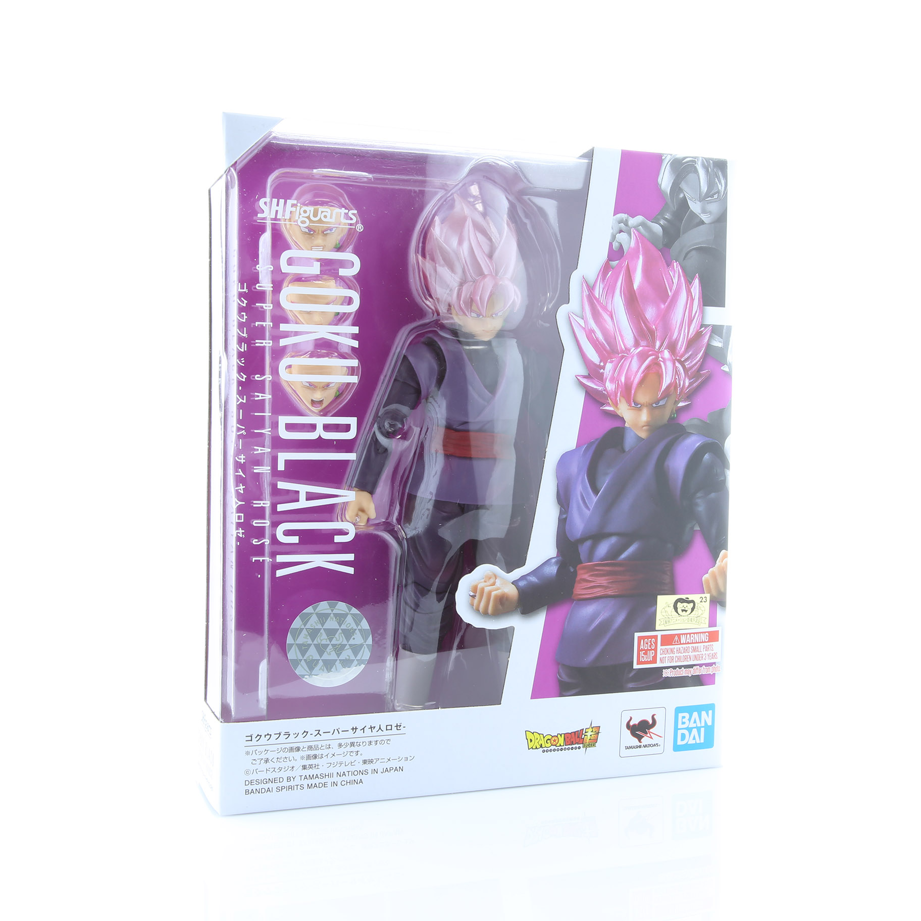 Boneco Goku Black Rose dragonball S sh Figuarts Articulado