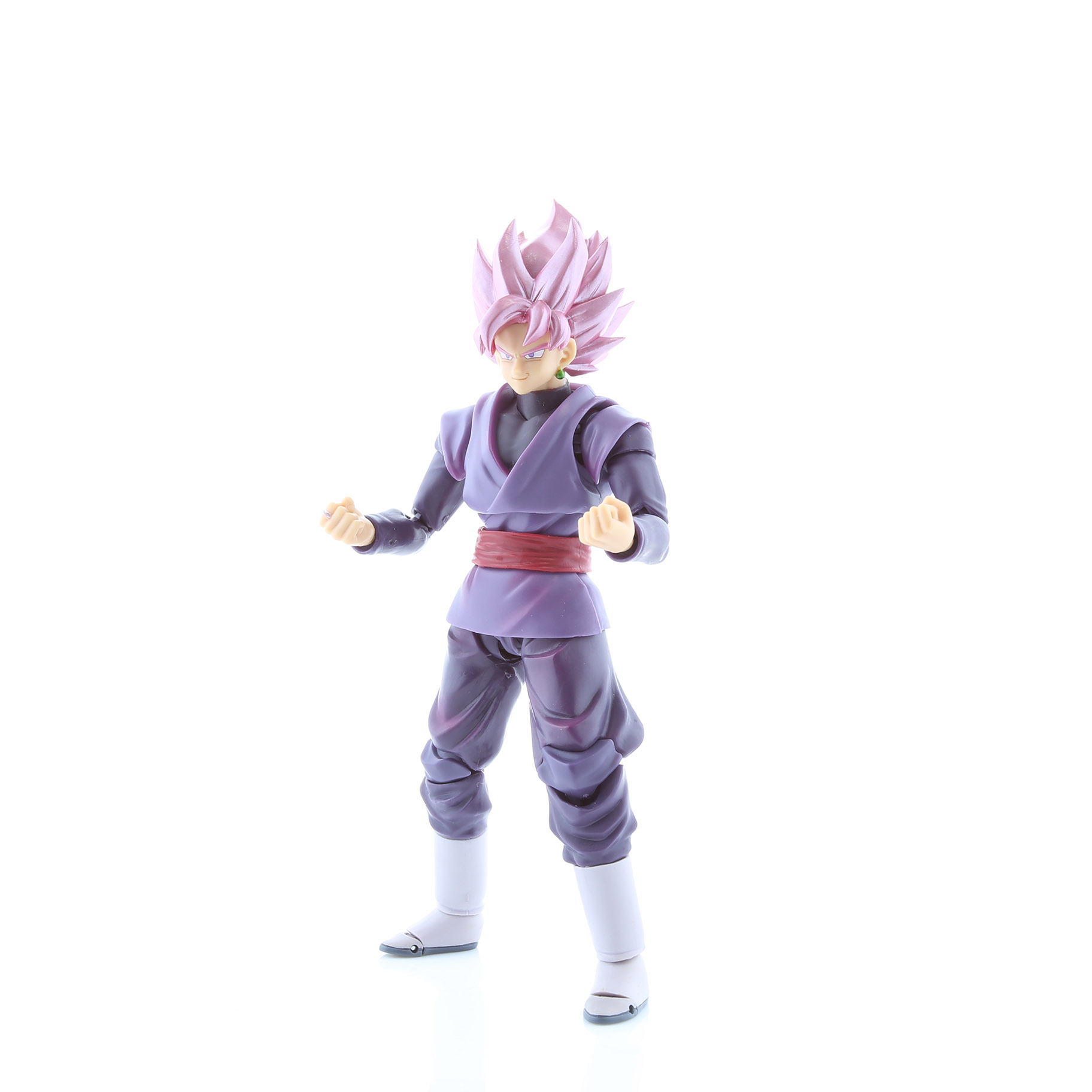 Boneco Action Figure Goku Black Super Rosê Saiyajin Dragon Ball