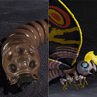 Mothra & Mothra (Larva) SCV